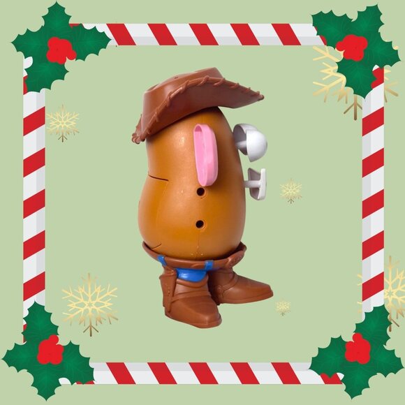 Vintage Mr. Potato Head Cowboy Toy Figure With Accessories Collectable - Picture 2 of 5